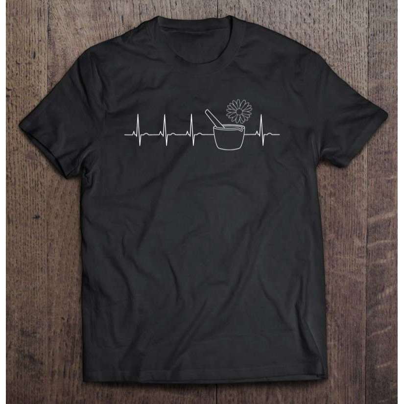 Herbal Traditional Medicine Heartbeat Ekg Tee